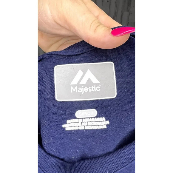 NWT Houston Astros Yordan Alvarez #44 Men's Blue‎ T-Shirt Size Small - Picture 5 of 5